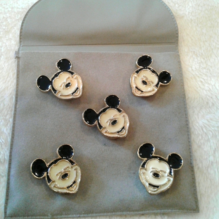 Mickey Mouse Button Covers